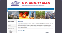 Desktop Screenshot of cvmultimas.com